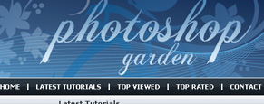 photoshop garden